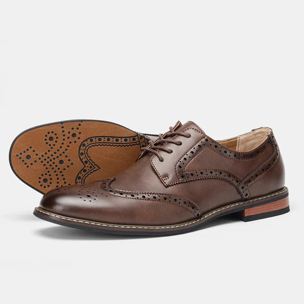 SorettoHandmadeLeatherOxfordShoe