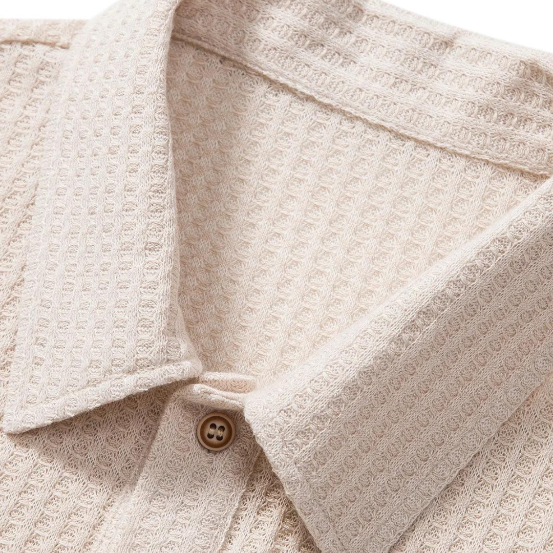 Dave Wellington Waffle Knit Polo