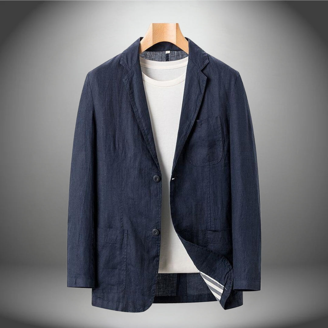 Lorenzo Don Linen Blazer