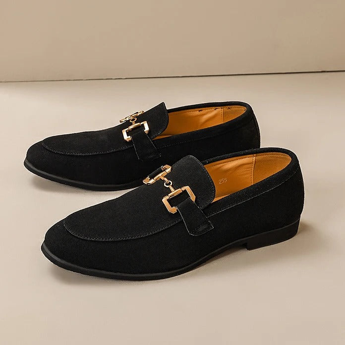 Dan Harrington Leather Loafers