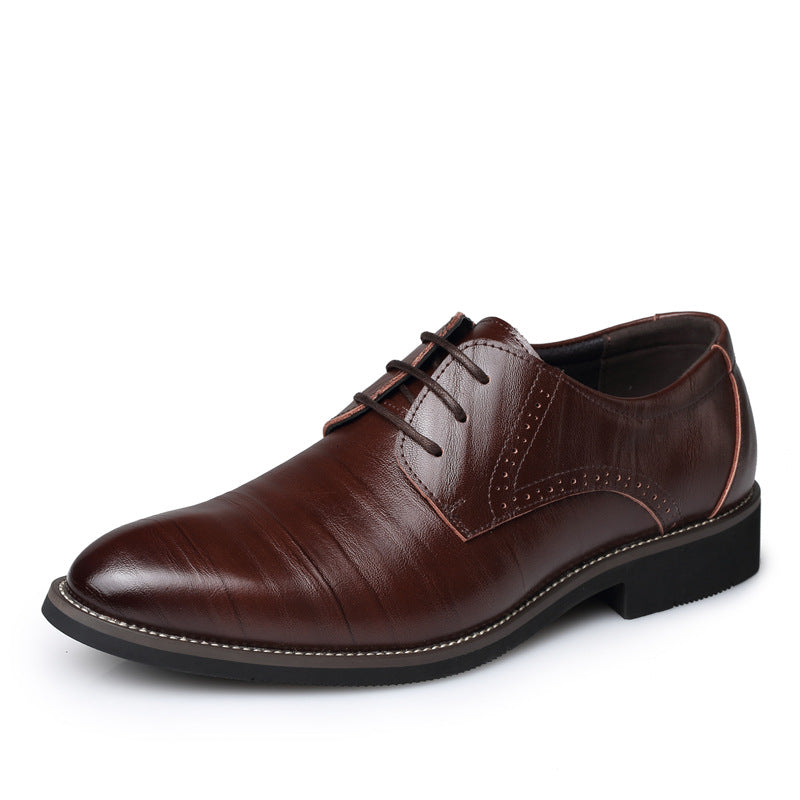 Sernano Genuine Leather Oxford Shoe