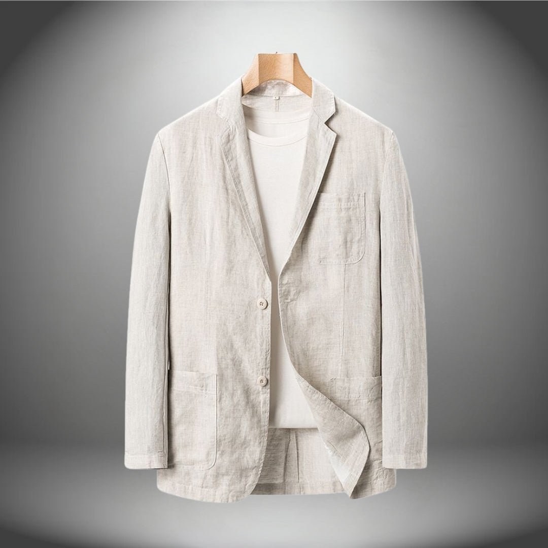 Lorenzo Don Linen Blazer