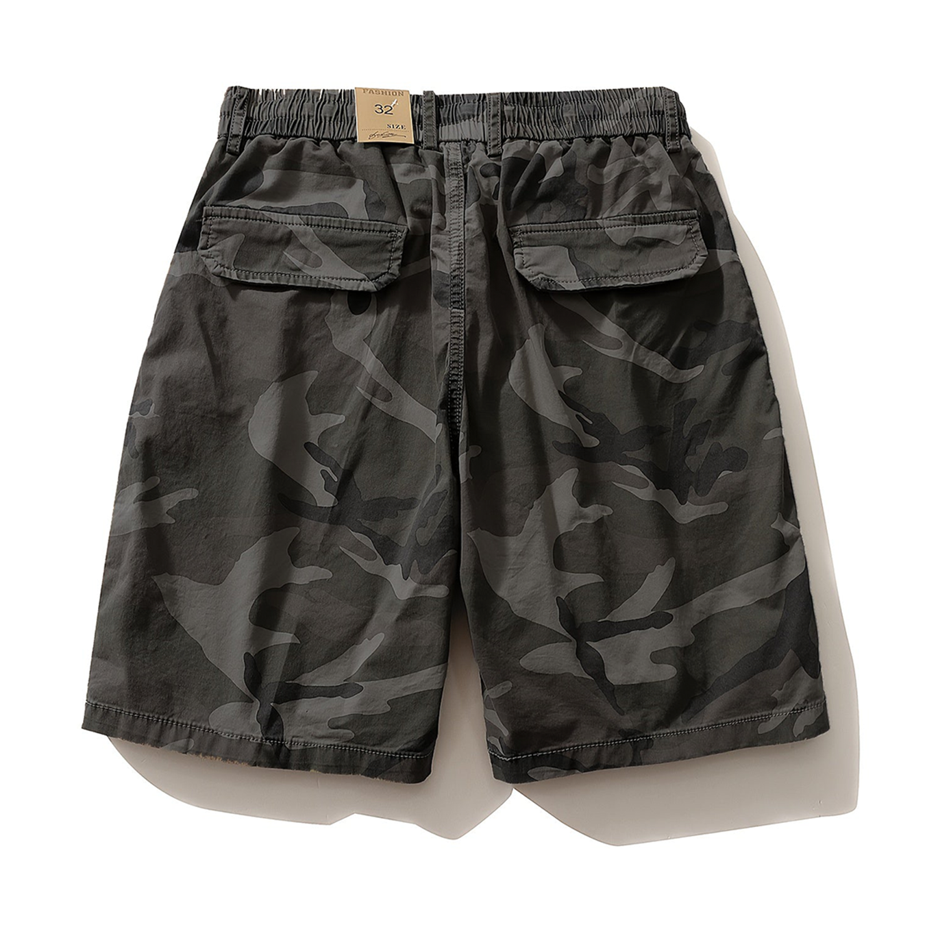 Jon Wellington Camouflage Cargo Shorts