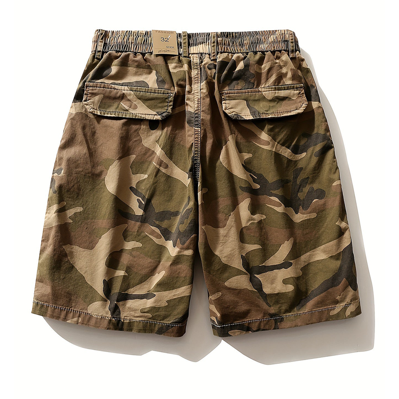 Jon Wellington Camouflage Cargo Shorts