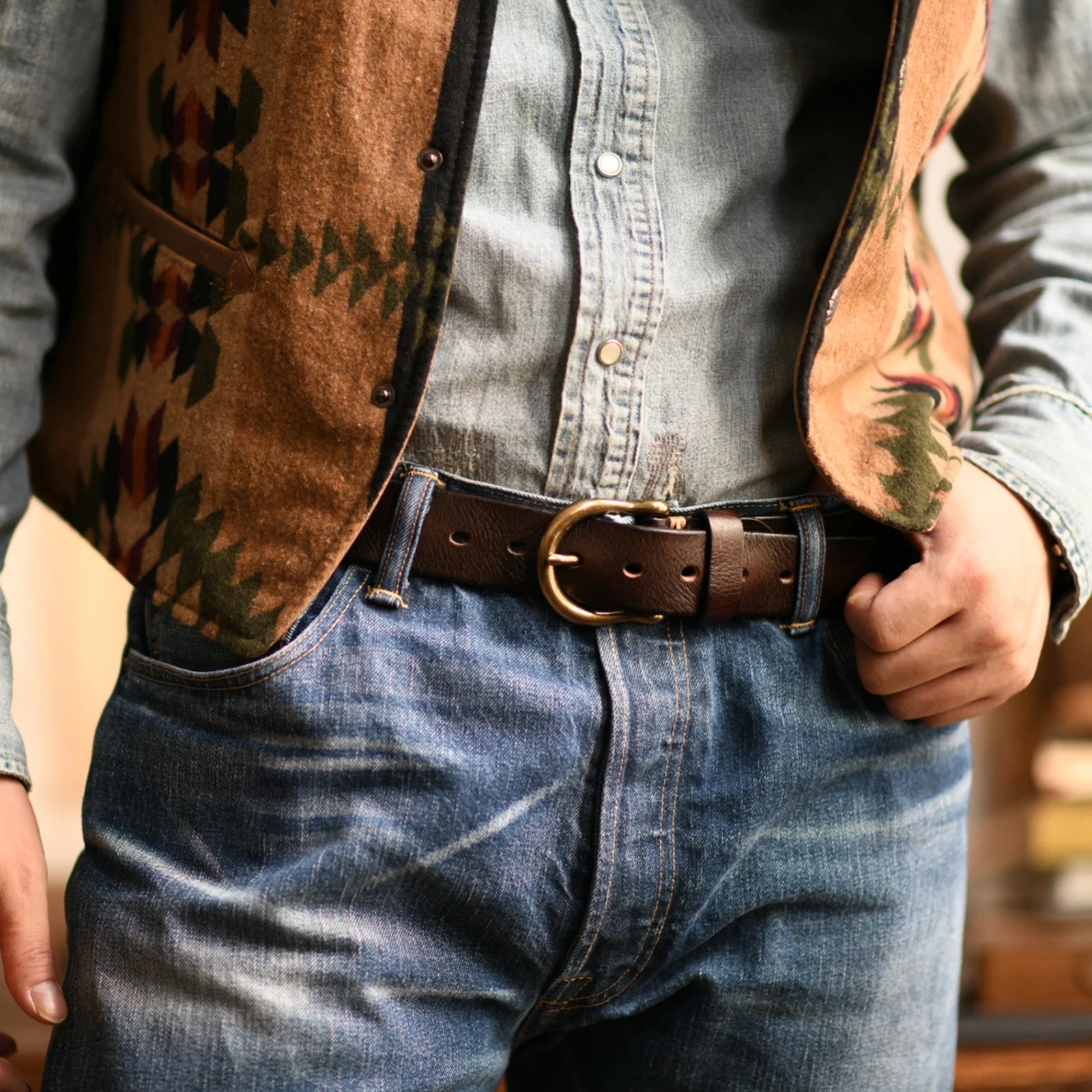 Dan Wellington Cow Leather Belt