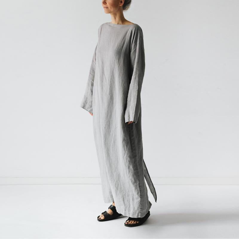 Clara Lay Boho Linen Dress