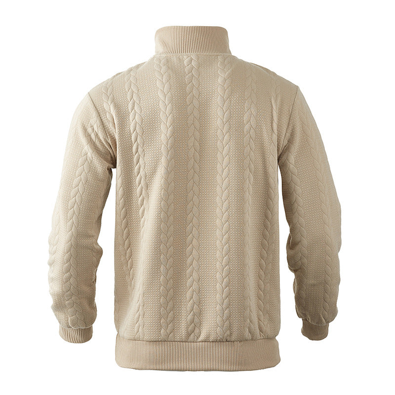 Valentino Mor Quarter Zip Sweater