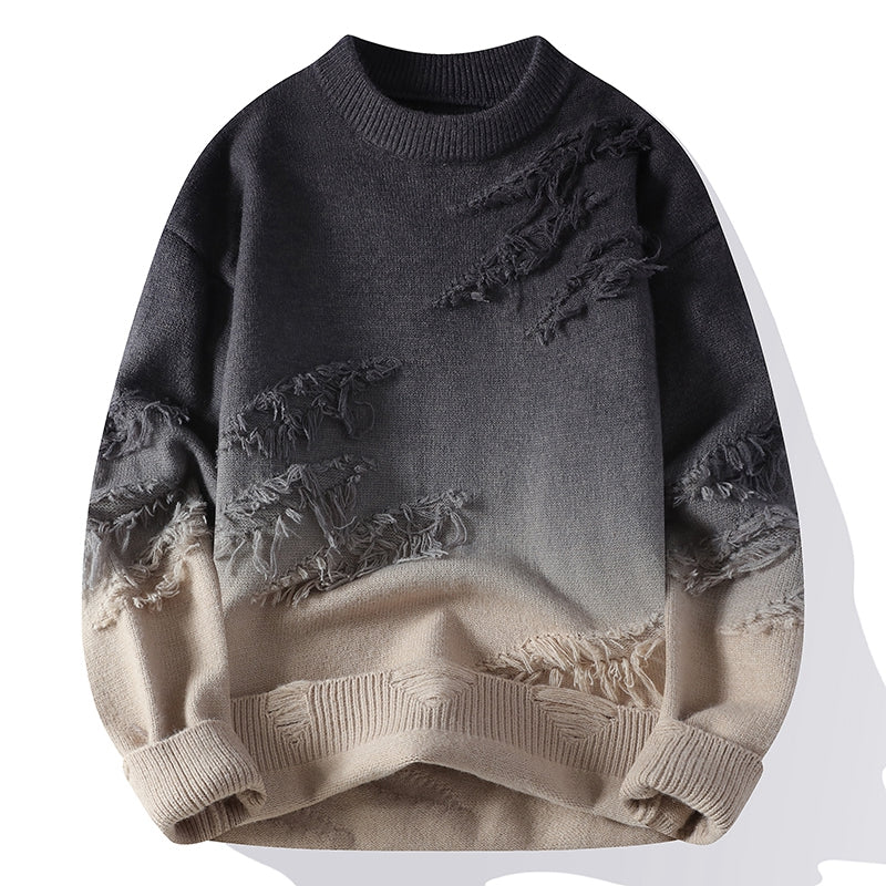 Sable Wave Ombre Sweater