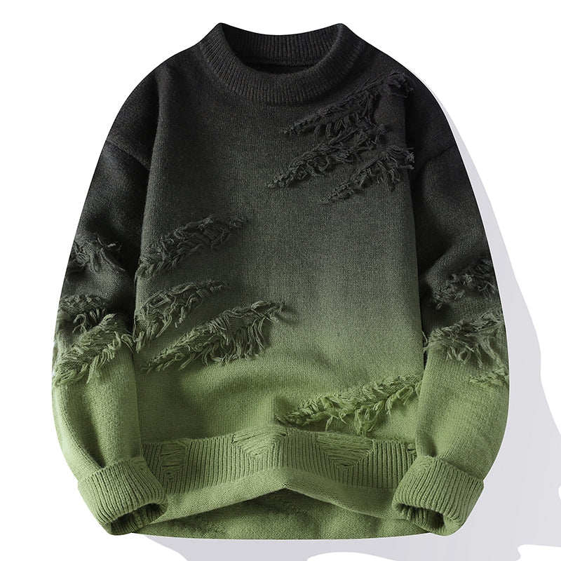 Sable Wave Ombre Sweater