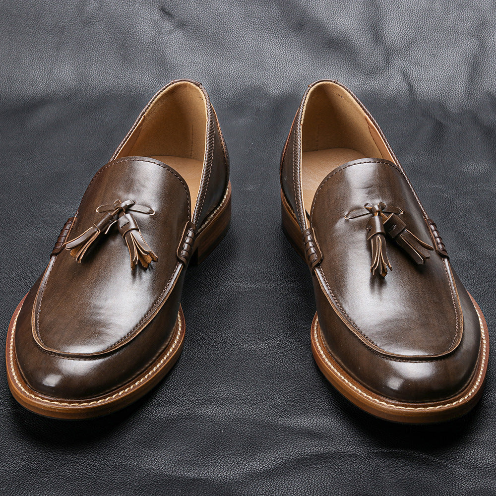 Santorini Leather Loafers