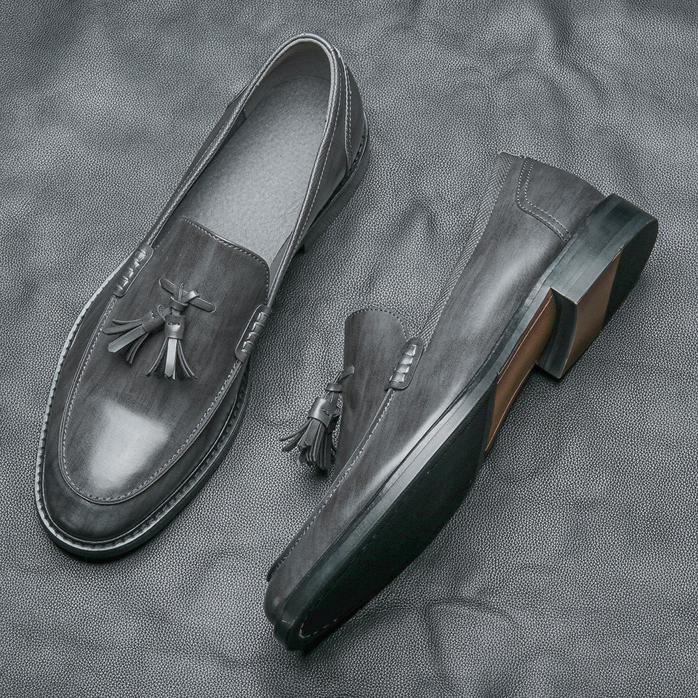 Santorini Leather Loafers