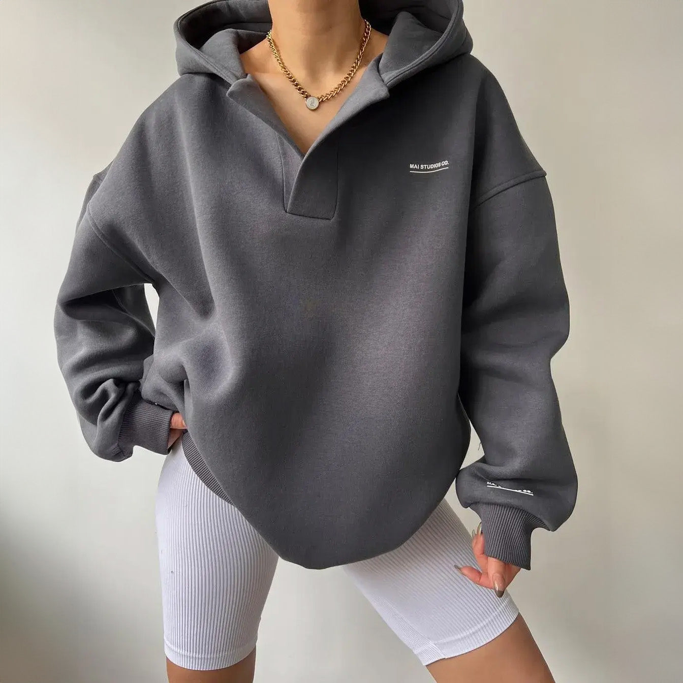 Parla Oversized Autumn Hoodie