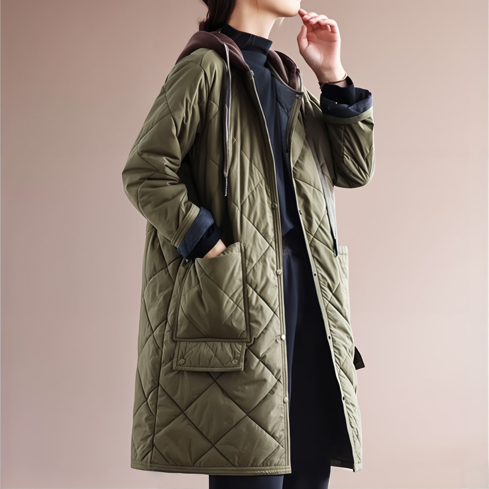 Linda Johnson Diamond Quilted Jacket