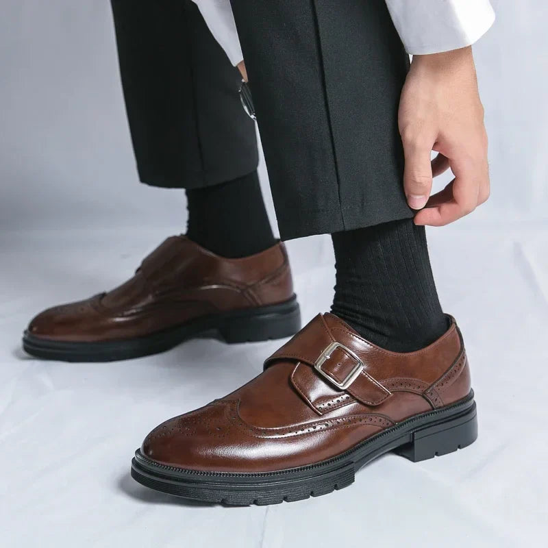 Valentino Buckle Dress Shoes