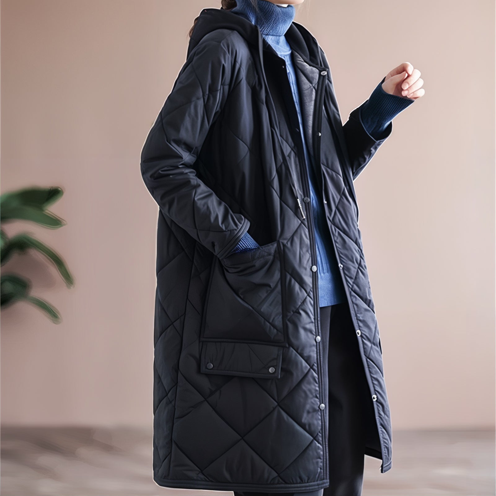 Linda Johnson Diamond Quilted Jacket