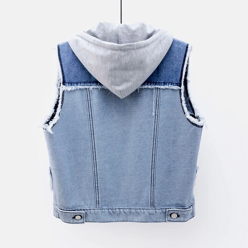 Dan Wellington Hooded Denim Jacket