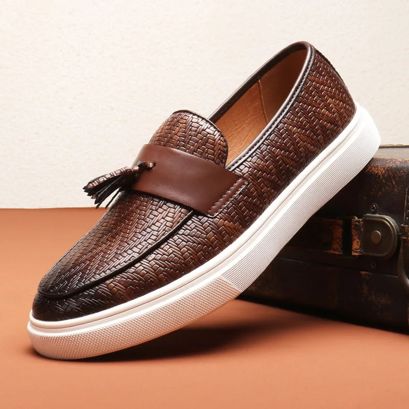 Lorenco Don Tassel Slip-On Sneaker