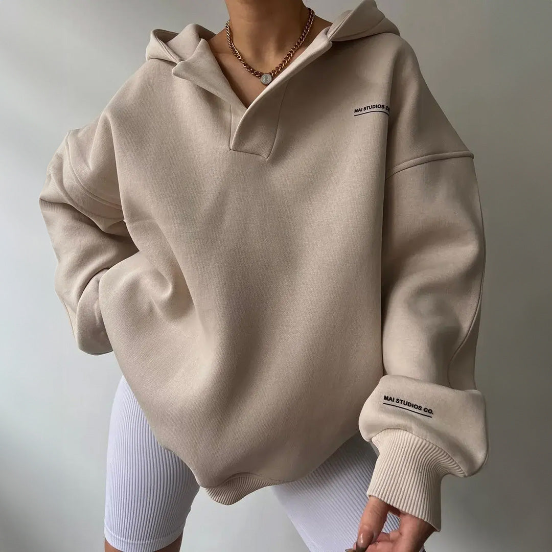 Parla Oversized Autumn Hoodie