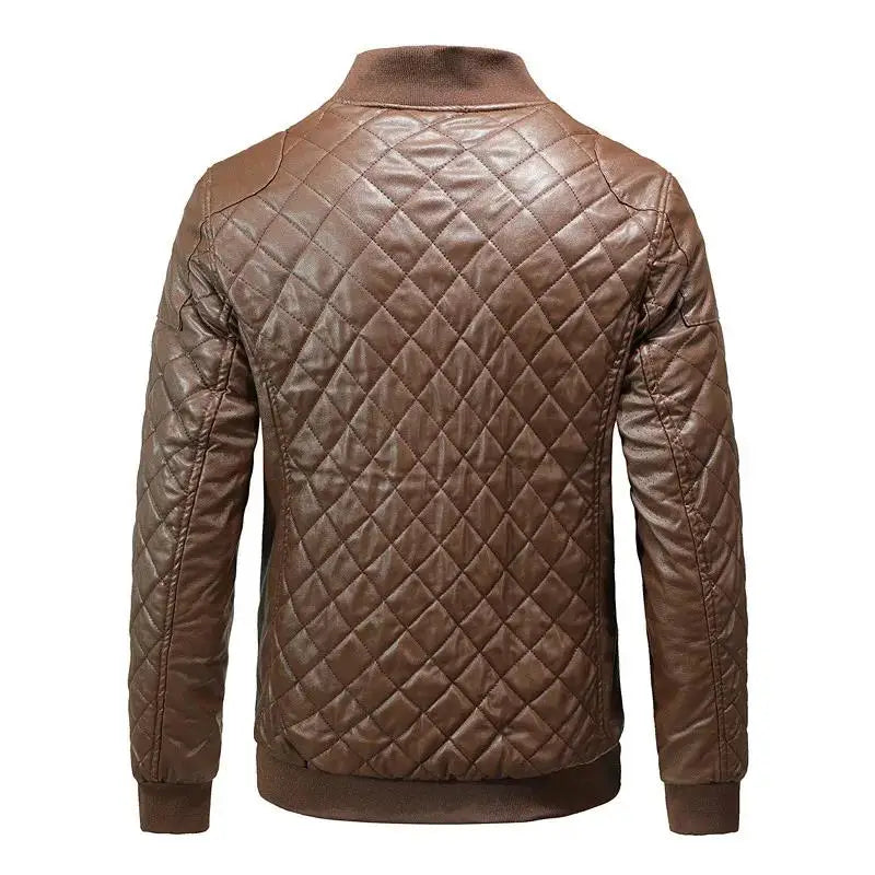 Dan Brooks Quilted Leather Jacket