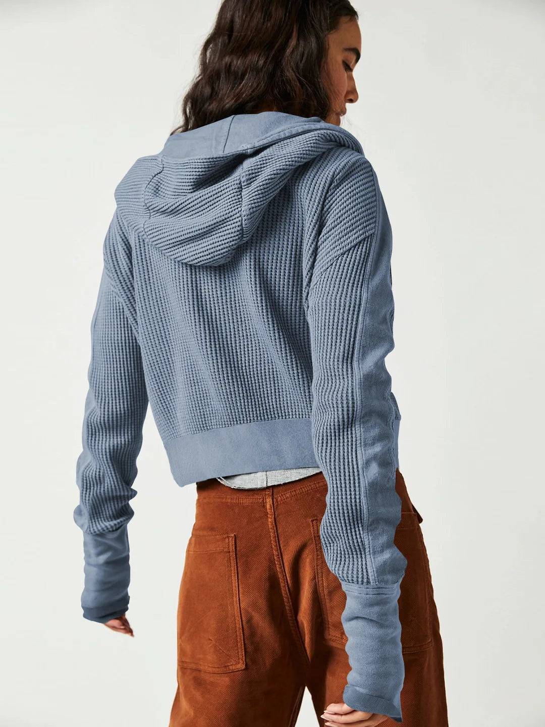 Maya Woods Cropped Hoodie