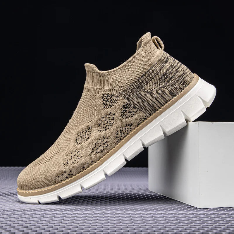 Logan Pierce Knit Sneakers