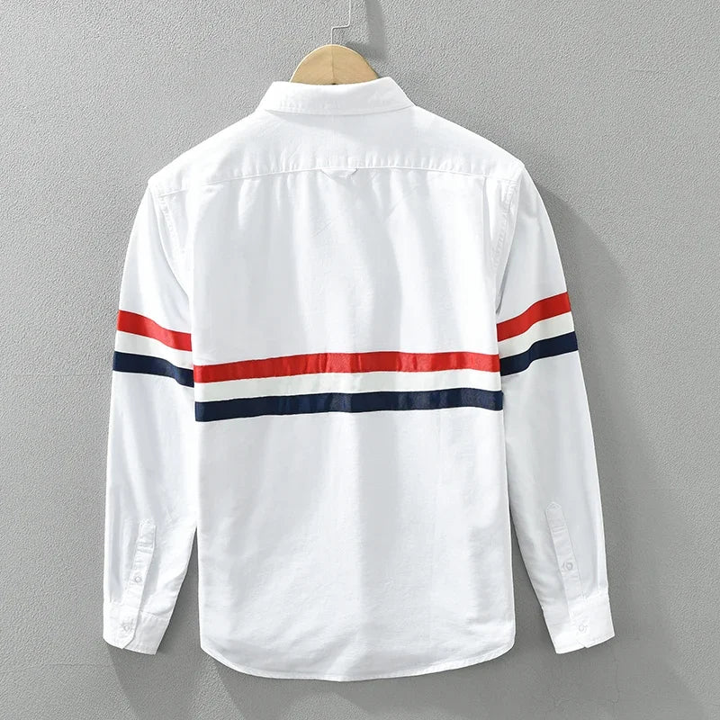 Logan Pierce Striped Long Sleeve Shirt