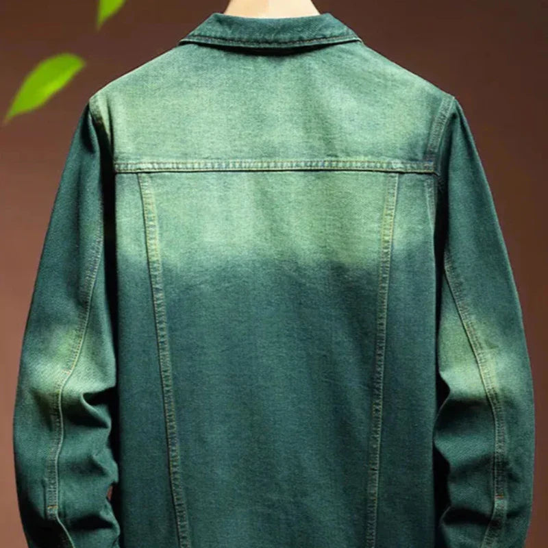 Emerald Stonewash Denim Jacket