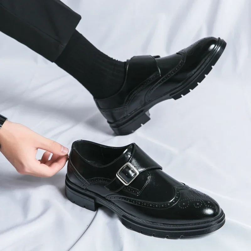 Valentino Buckle Dress Shoes