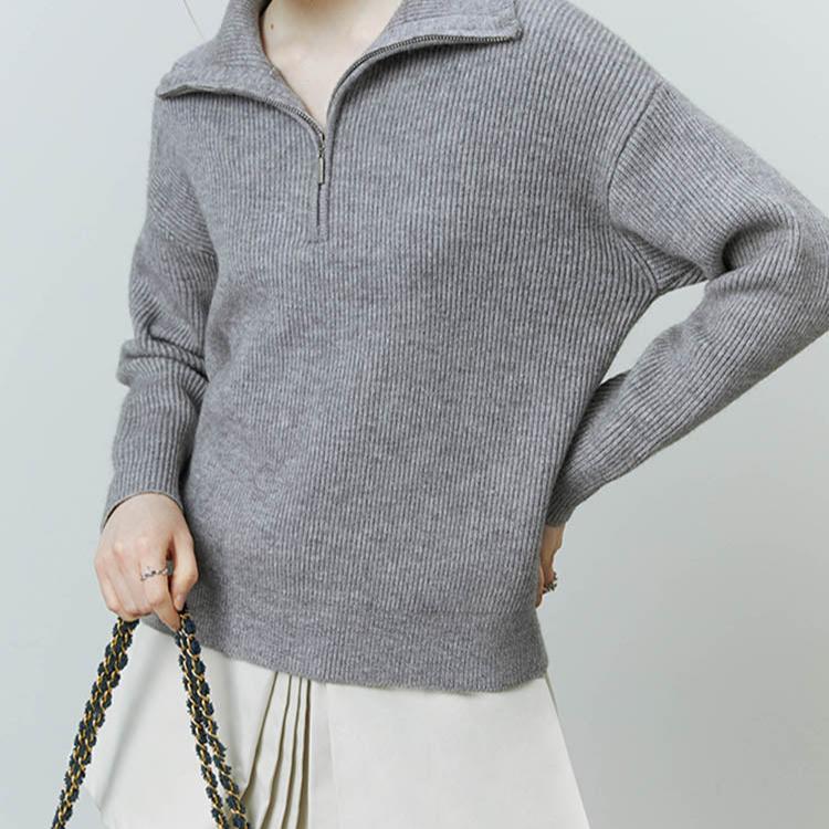 Clara May Zip-Sweater