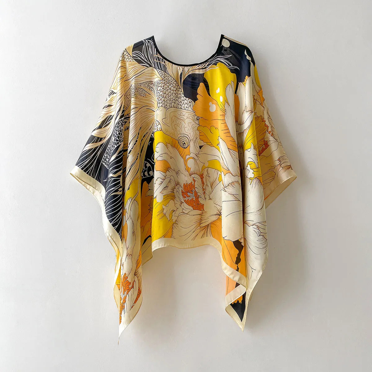 Hannah Clay Summer Silk Shawl