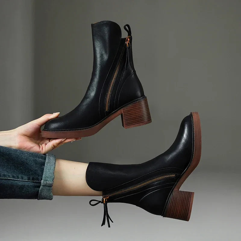 Charlotte Reed Genuine Leather Boots