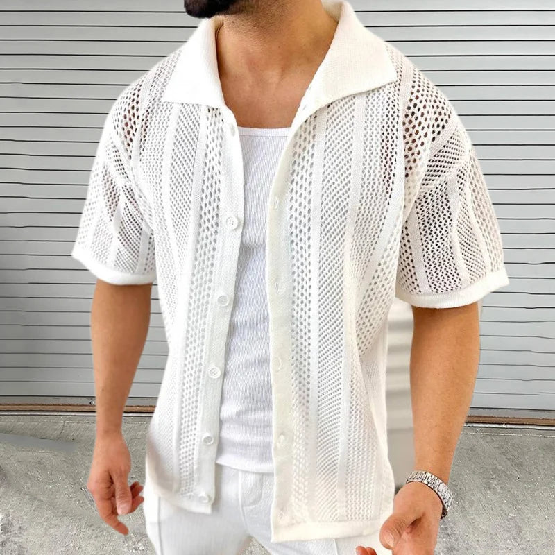 Dave Anderson Knitted Summer Shirt