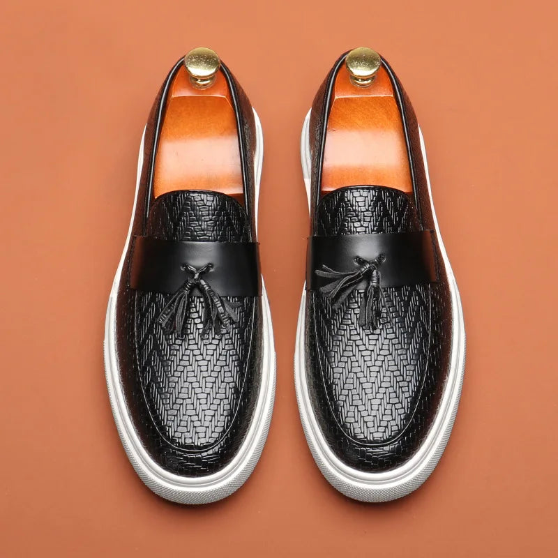 Lorenco Don Tassel Slip-On Sneaker