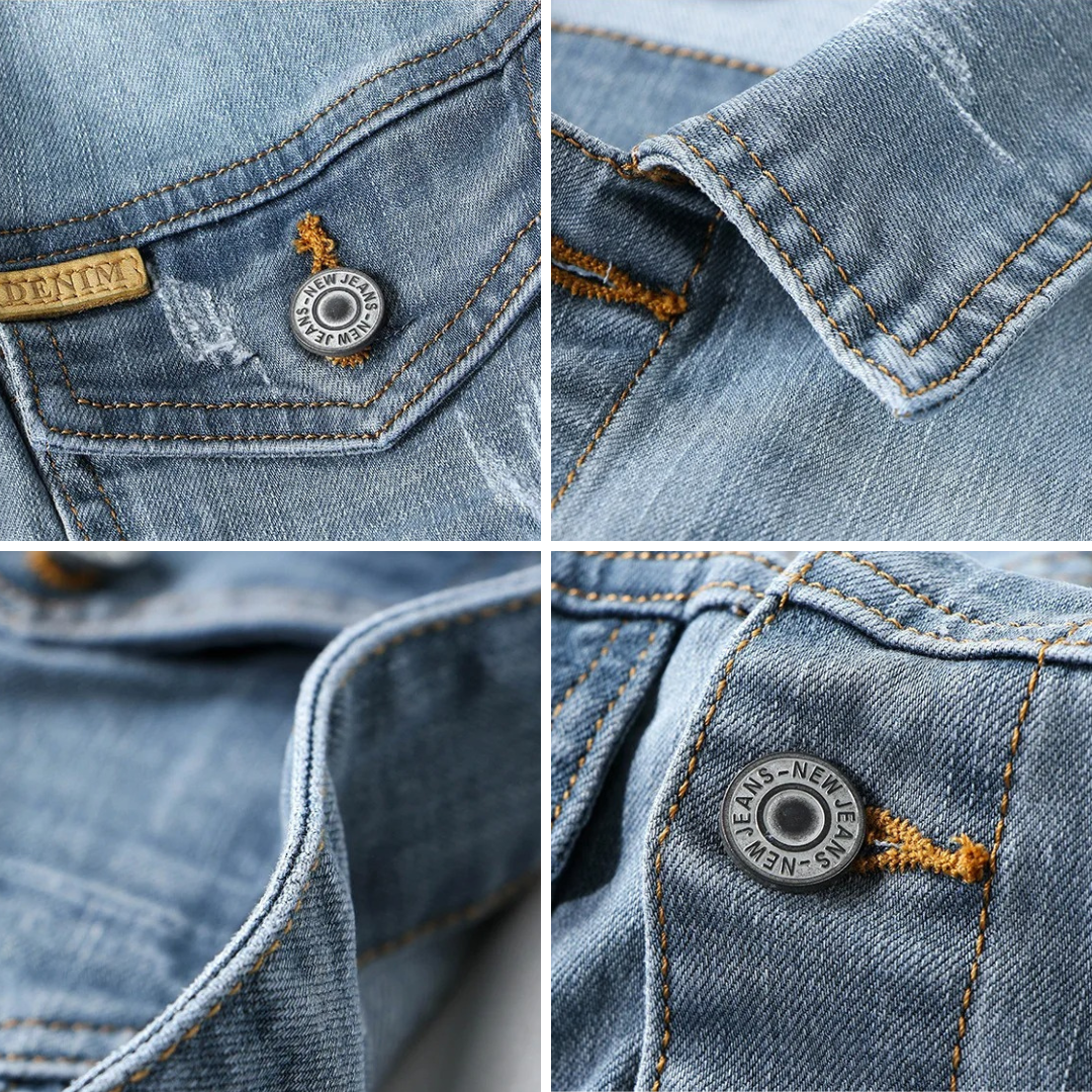 Dave Wellington Washed Denim Jacket