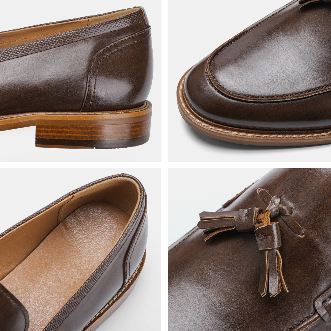 Santorini Leather Loafers