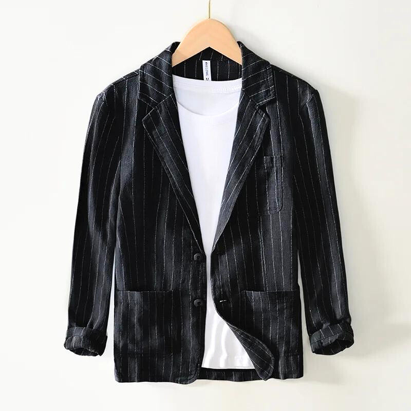 Stefano Don Linen Blazer