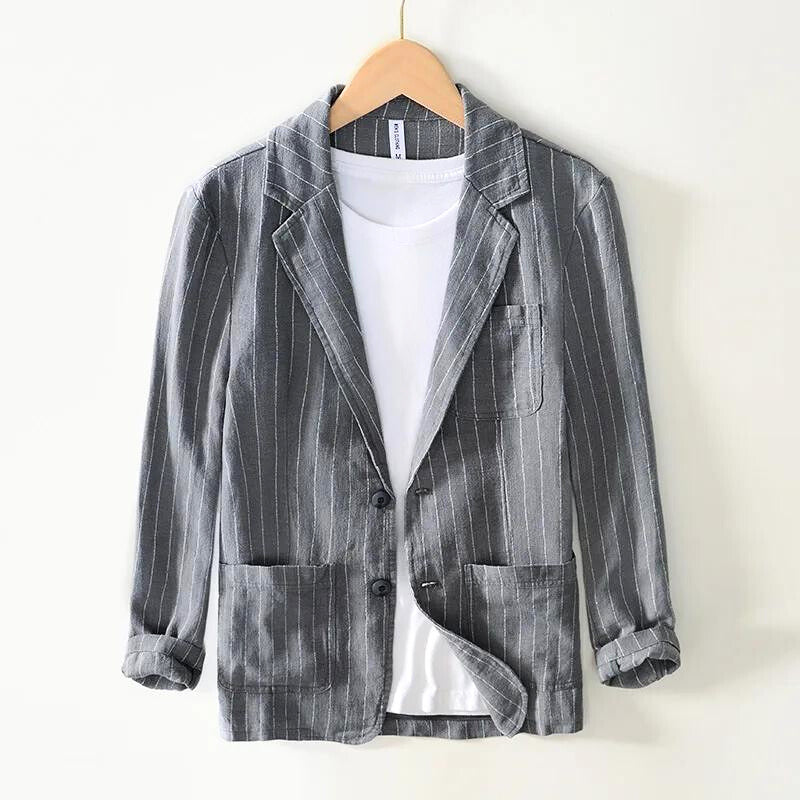 Stefano Don Linen Blazer