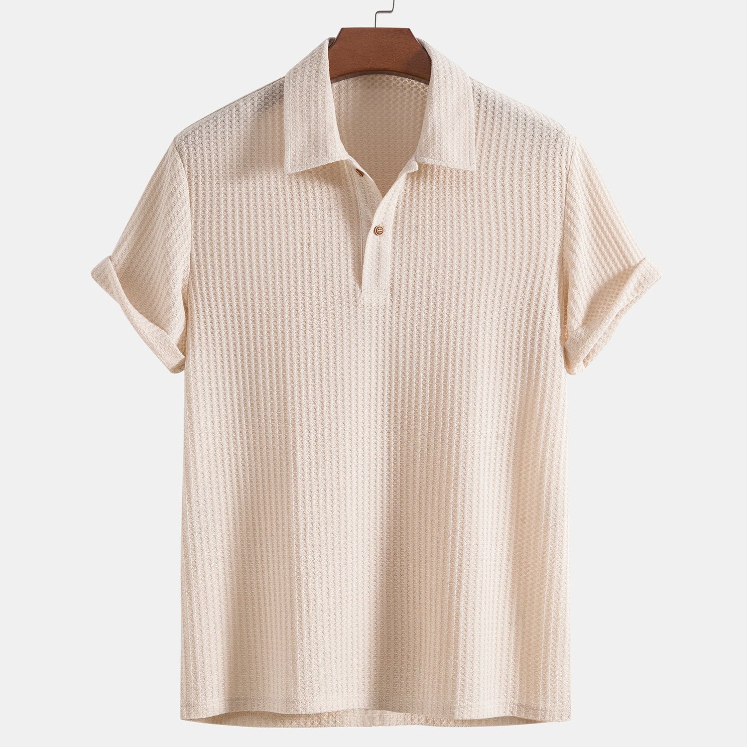 Dave Wellington Waffle Knit Polo