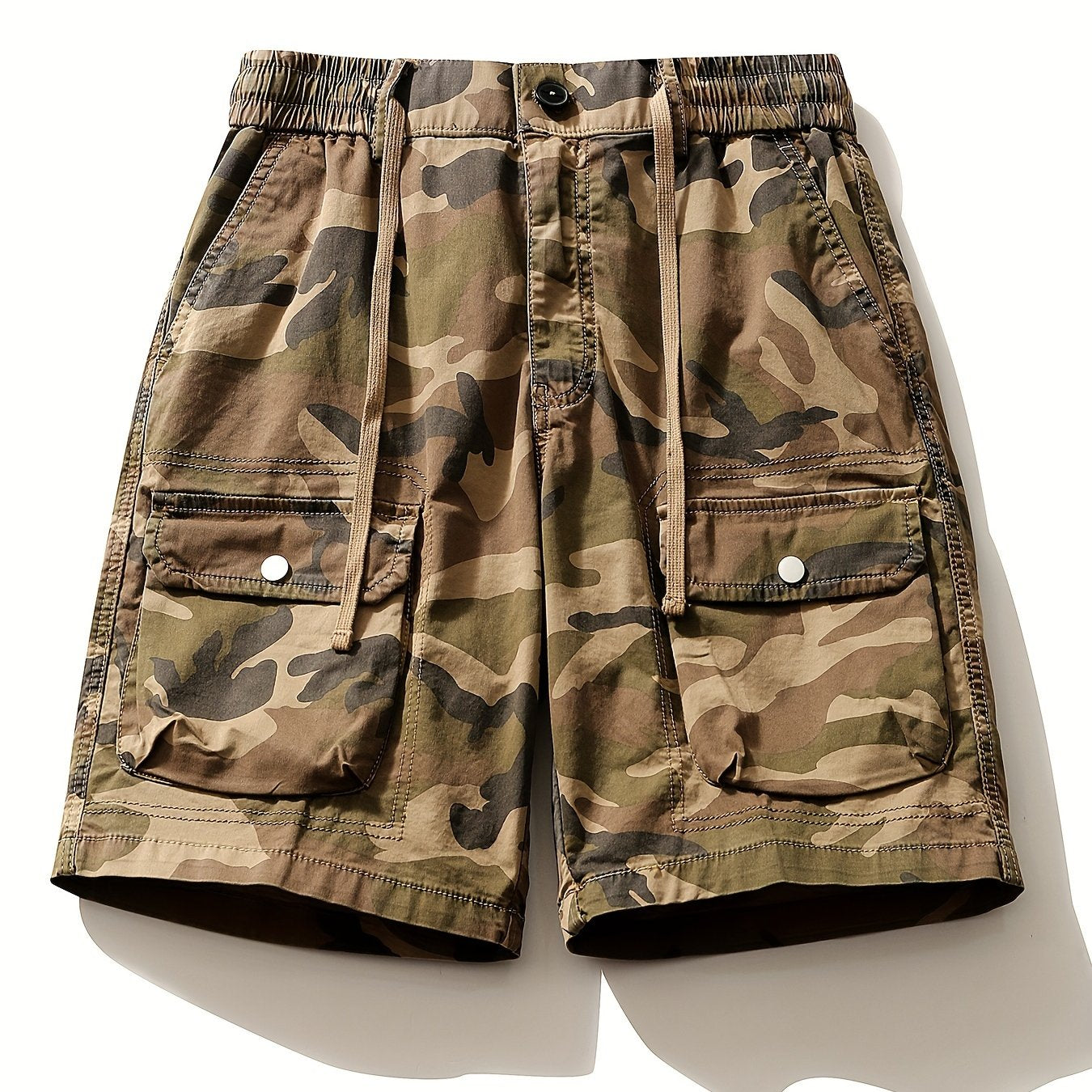 Jon Wellington Camouflage Cargo Shorts