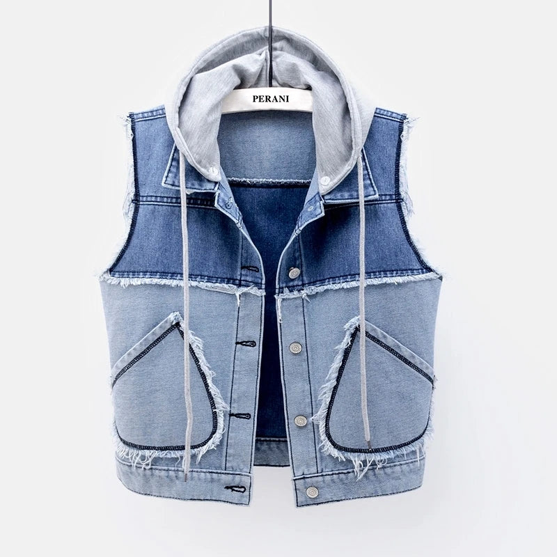 Dan Wellington Hooded Denim Jacket